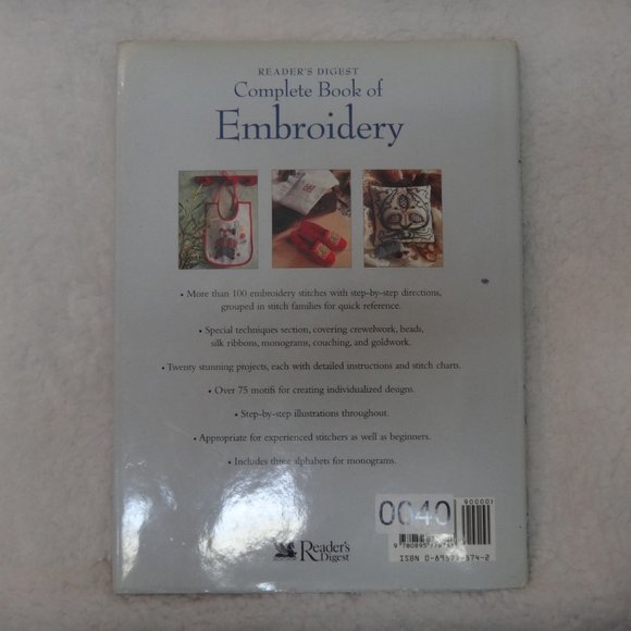 The Complete Book of Embroidery by Melinda Coss 192 Pages - Picture 7 of 7